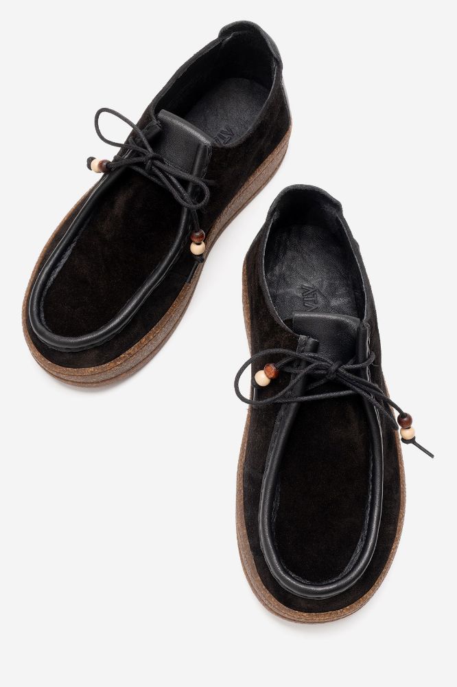 kadin-deri-ayakkabi-SIYAH SUET-HG875-0103545_0